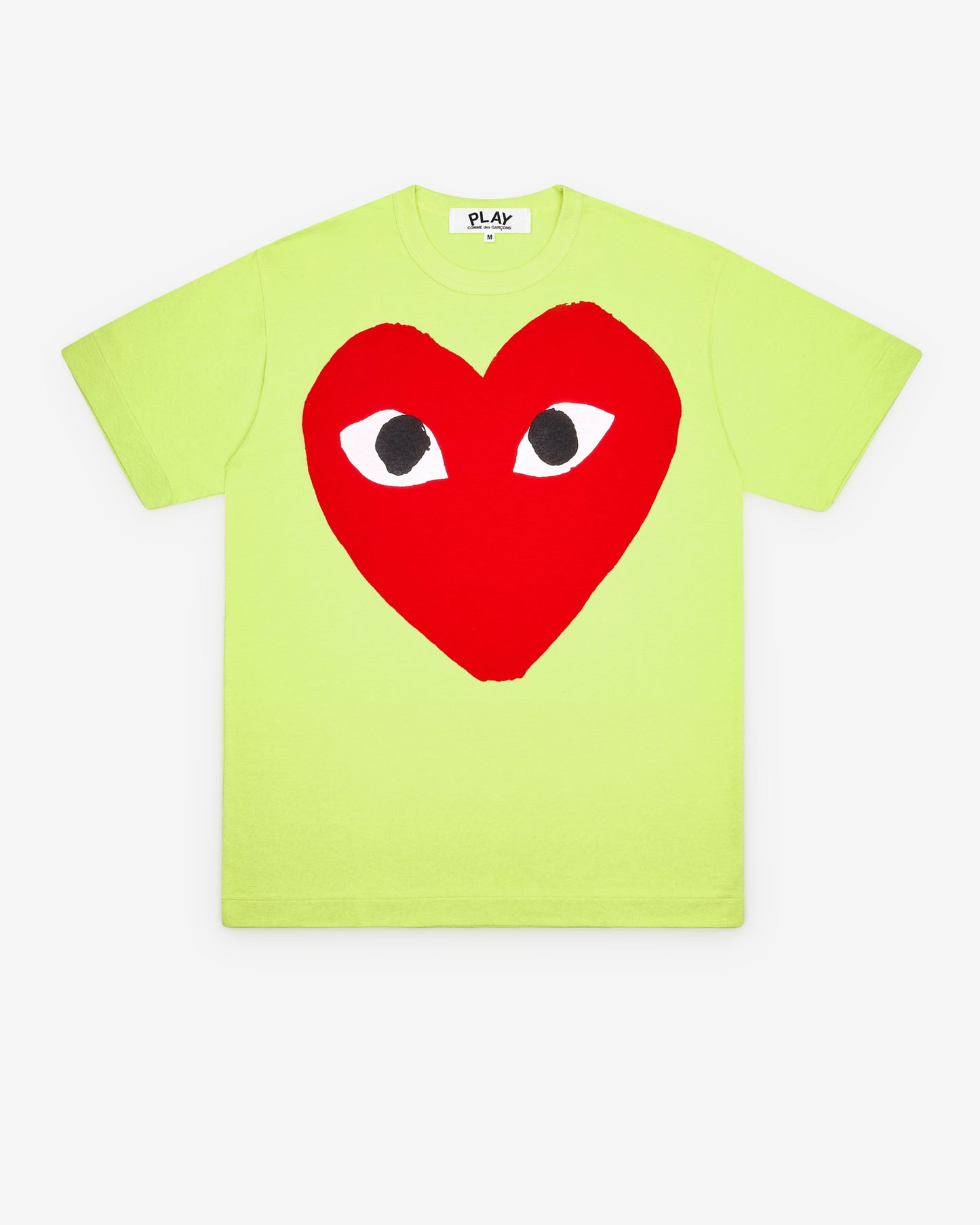 Play Comme des Garçons - Bright Heart Logo T-Shirt - (Green)