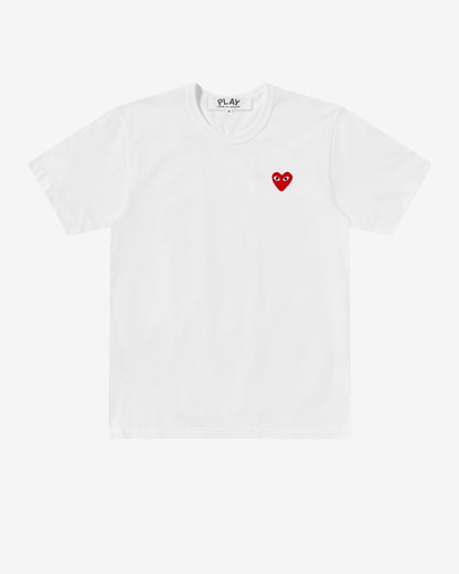 Play - Red T-Shirt - (White)