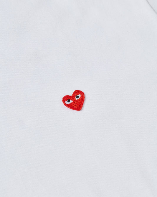 Play Comme des Garçons - Mini Heart T-Shirt - (White)