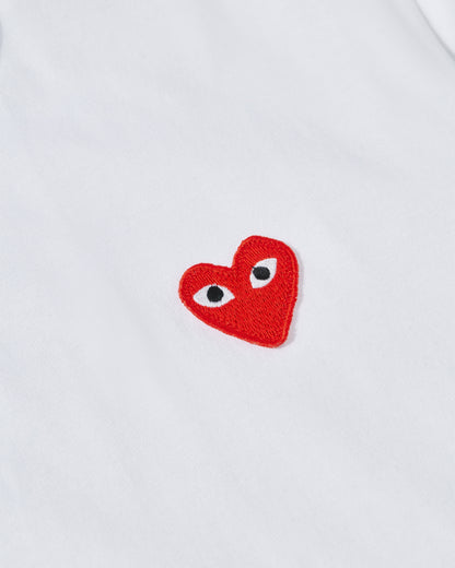 Play - Red T-Shirt - (White)